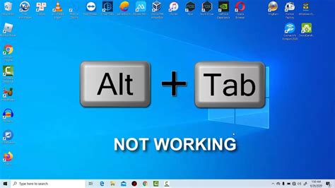 Alt Tab not working .